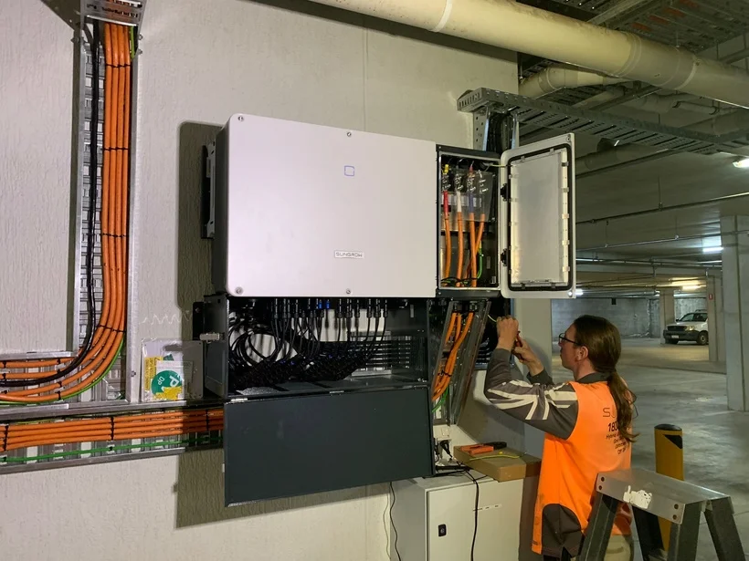 Hudson Apartments Electrical Installation
